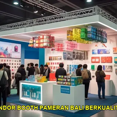 vendor booth pameran bali berkualitas